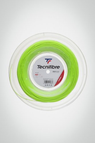 Струны для теннисной ракетки Tecnifibre HDMX Floro 135 / 15l - 200 метров (желтые)