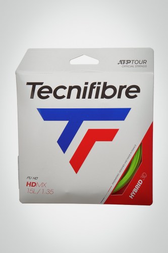 Струны для теннисной ракетки Tecnifibre HDMX Floro 135 / 15l - 12 метров (желтые)