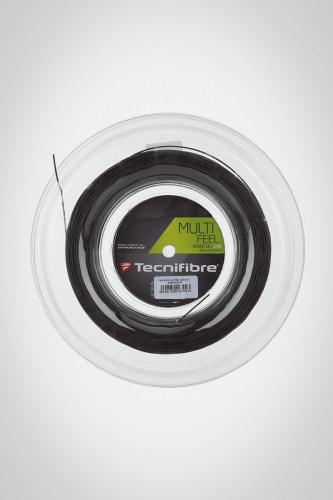 Струны для теннисной ракетки Tecnifibre Multifeel 130 / 16 - 200 метров (черные)