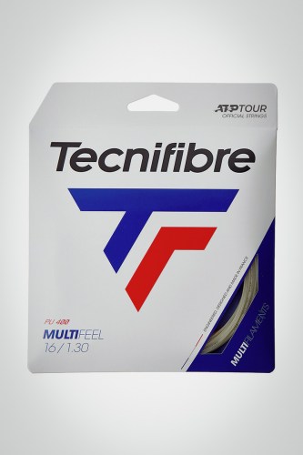 Струны для теннисной ракетки Tecnifibre Multifeel 130 / 16 - 12 метров (естественные)