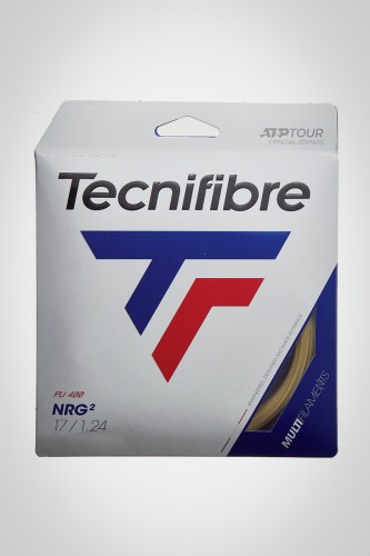 Струны для теннисной ракетки Tecnifibre NRG2 124 / 17 - 12 метров (естественные)