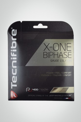 Струны для теннисной ракетки Tecnifibre X-One Biphase 135 / 15l - 12 метров (естественные)