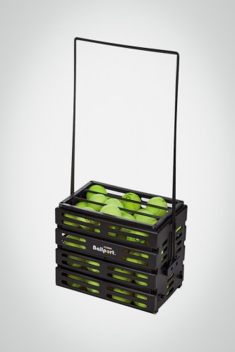 Корзина для мячей Tourna Ballport X80 (черная)