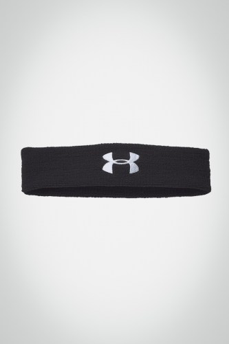 Купить повязку на голову Under Armour Performance (черная / белая)