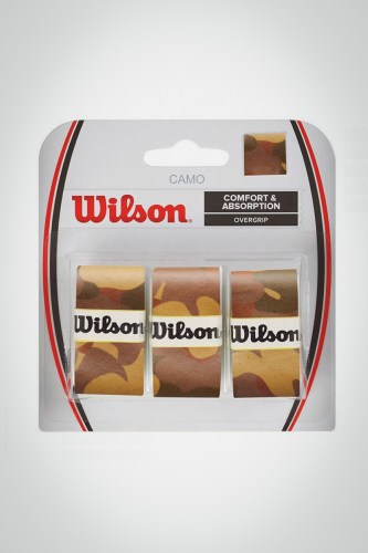 Купить овергрип Wilson Camo x3 (коричневый)