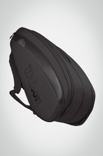Теннисная сумка Wilson Federer DNA x12 (черная) 