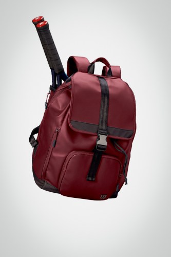 Женский теннисный рюкзак Wilson Fold Over (бирюзовый)