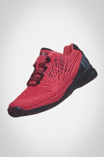 Женские теннисные кроссовки Wilson Kaos 2.0 (розовые / серые)