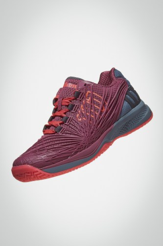 Женские теннисные кроссовки Wilson Kaos 2.0 (фиолетовые / серые)