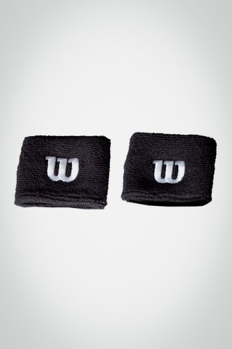 Купить напульсники Wilson (черные / белые)