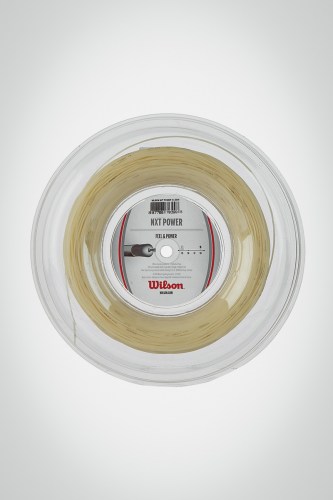 Струны для теннисной ракетки Wilson NXT Power 130 / 16 - 200 метров (естественные)