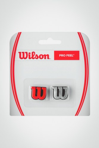 Купить виброгаситель Wilson Pro Feel X2 (серебристый / красный)