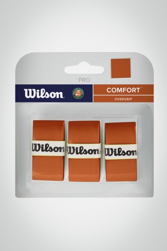 Купить овергрип Wilson Pro Roland Garros x3 (коричневый)
