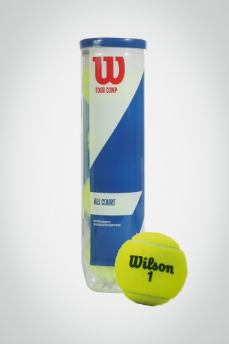 Мячи для большого тенниса Wilson Tour Comp (4 мяча)