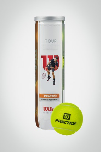 Мячи для большого тенниса Wilson Tour Practice (4 мяча)