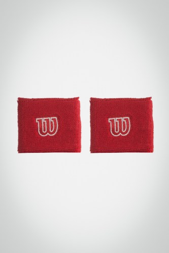 Купить напульсники Wilson (красные)