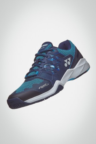 Мужские теннисные кроссовки Yonex Power Cushion Sonicage (синие)