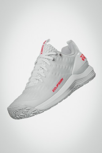 Женские теннисные кроссовки Yonex Power Cushion Ecliption 3 (белые / красные)